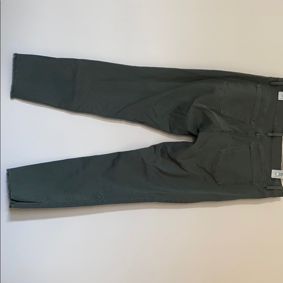 Loft Green Fray Jeans - Picture 2 of 3